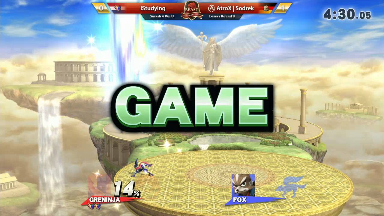 BEAST 6 - iStudying (Greninja) Vs. AtroX | Sodrek (Fox) - Losers Round 9