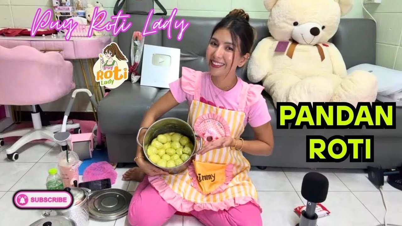 Pandan Roti & Makeup Tutorial with Puy – Let’s Do Both! 🌿💄