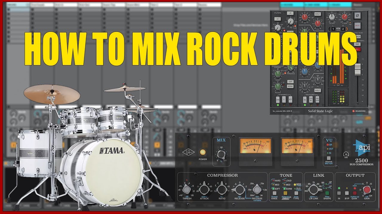 How to Mix Rock Drums
