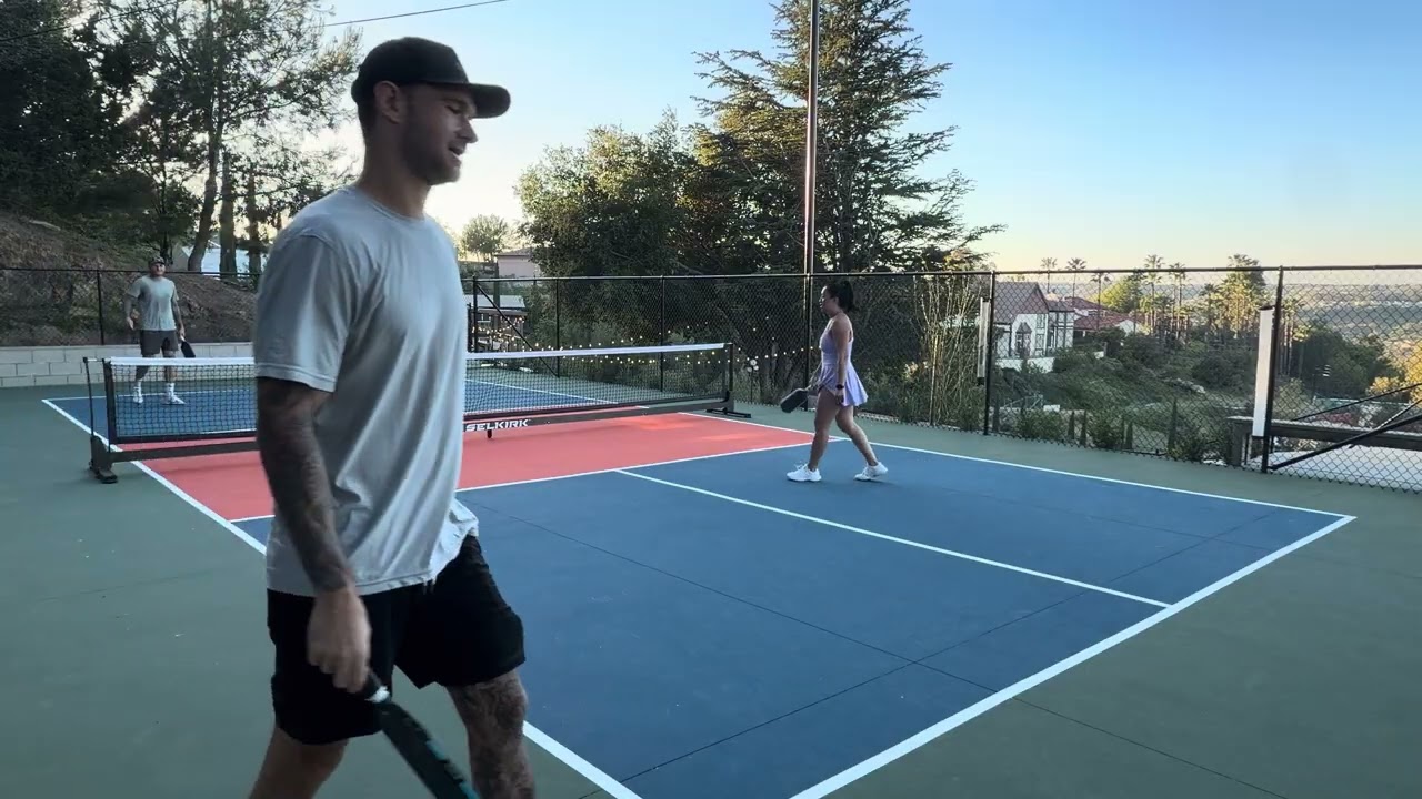Nana/Justin vs Erin/Kev. Game 1