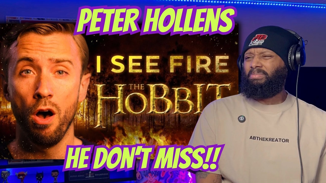 Peter Hollens Sings Ed Sheeran’s “I See Fire” | The Hobbit Reaction