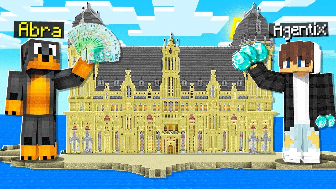 ZAPŁACIŁEM AGENTIX, aby ZBUDOWAŁ M&Oacute;J NOWY DOM na WYSPIE w Minecraft! 🤑