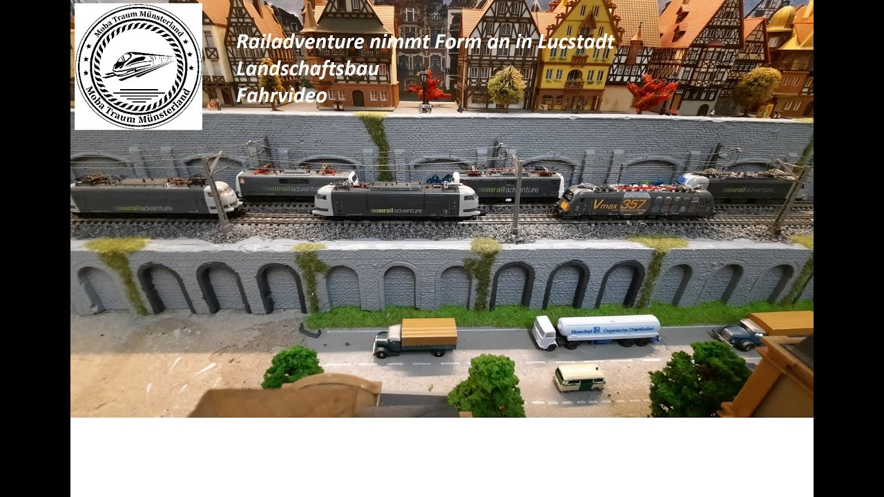 Es tut sich was bei Railadventure in Lucstadt, Landschaftsbau.