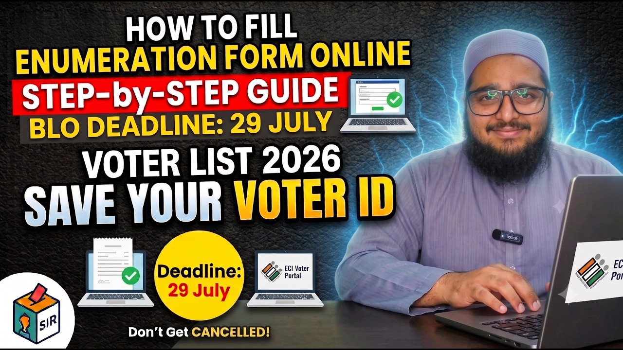 How to Fill SIR Maharashtra Enumeration Form Online (Step-by-Step Guide)