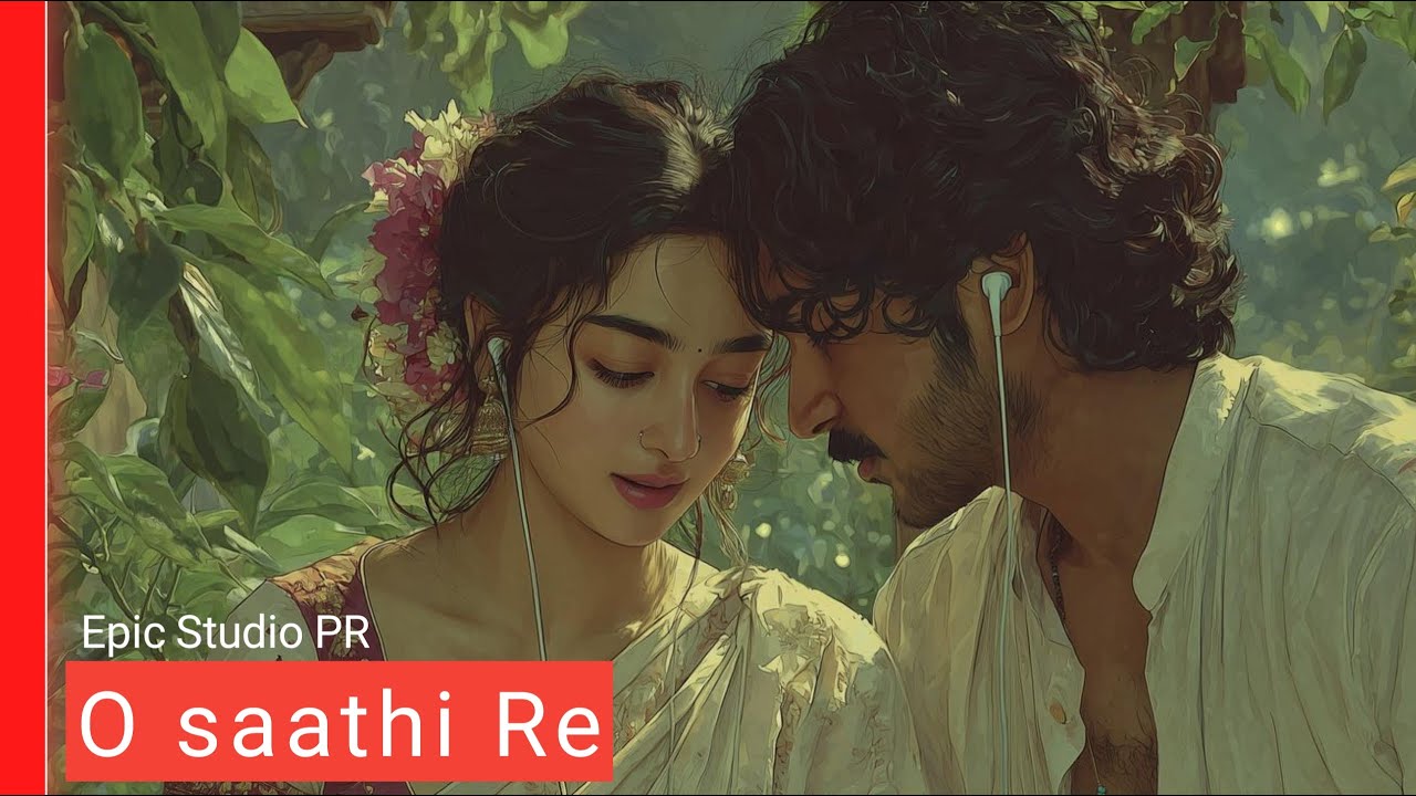 O Saathi Re 🥀 || Old is Gold Romantic Song || 1960s Vintage Black & White || Retro Bollywood Melody
