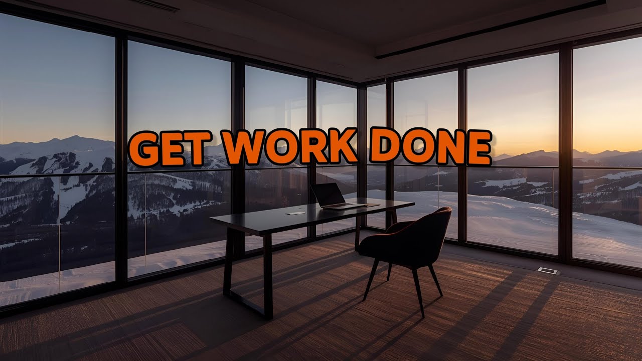 Focus Like a Billionaire | Snowy Mountain Penthouse Mix for Maximum Productivity