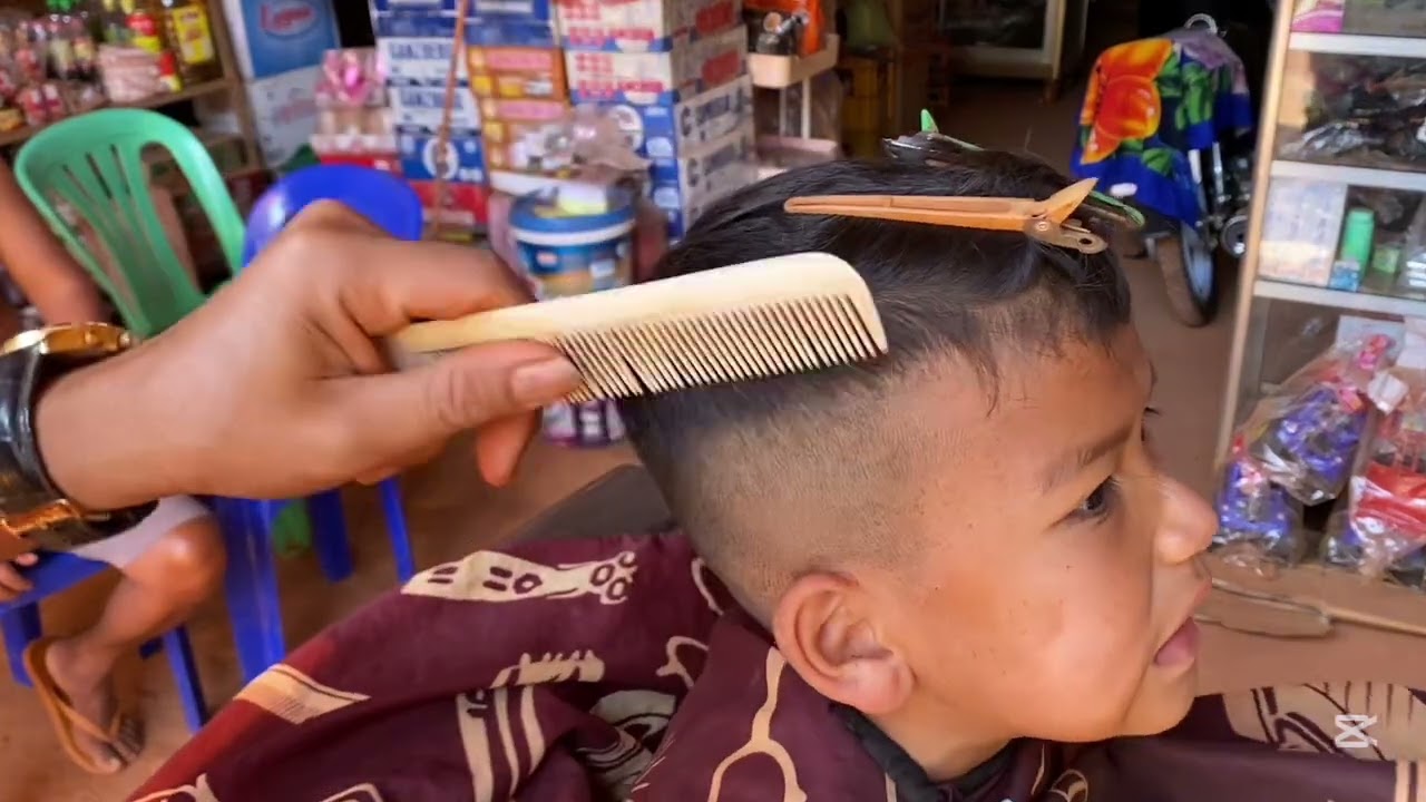 ASMR HAIRCUT TUTORIAL SKIN FADE UNDERCUT