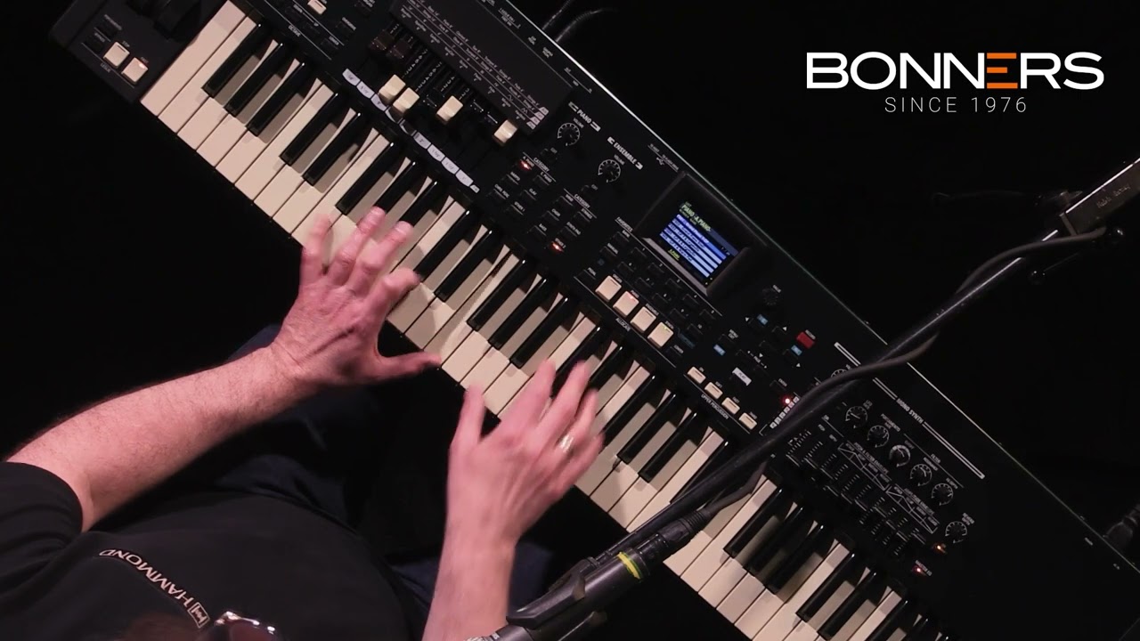 Hammond SK Pro Series Acoustic Piano Voices Demo