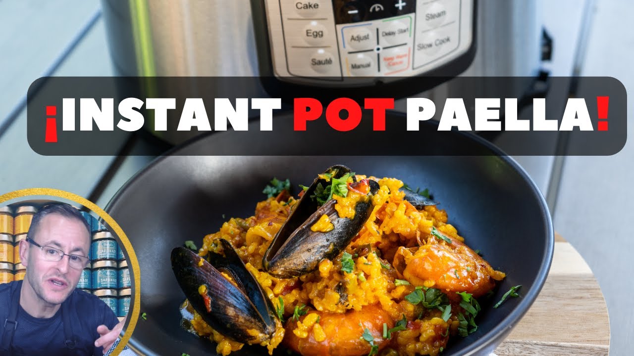 Паэлья в мультиварке Instant Pot. Как приготовить паэлью из замороженной смеси морепродуктов в му...