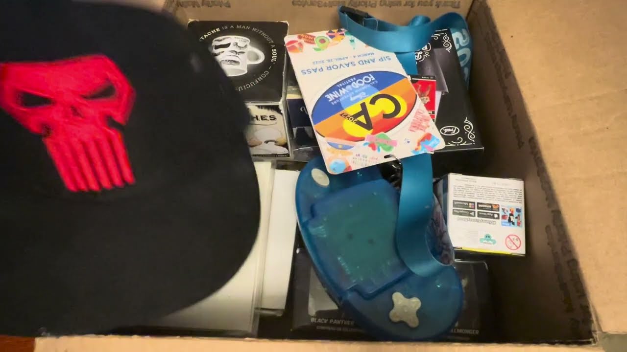 I Bought a Random Box of Stuff?  Disney, Batman. Did I Score or Lose?