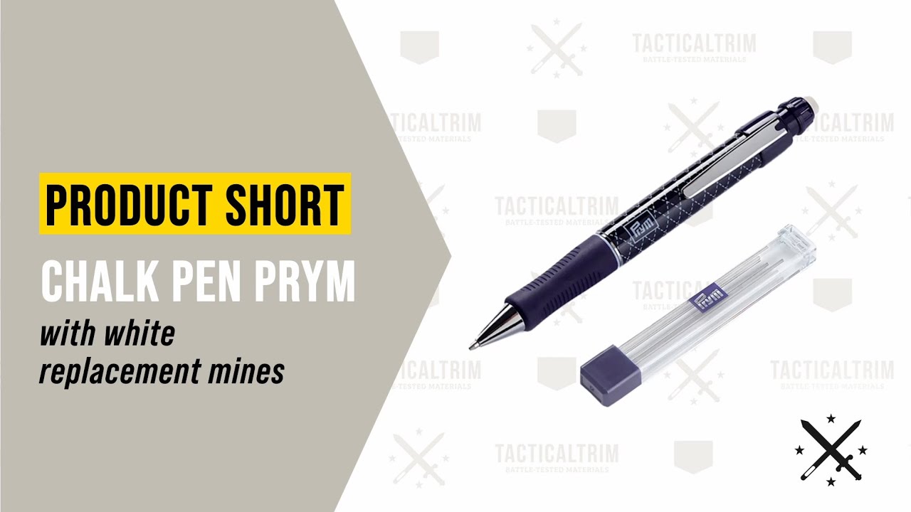 Prym Chalk Pen - Kreidestift - for marking Fabrics - TACTICALTRIM #cordura #PALStex #Nylon #xpac