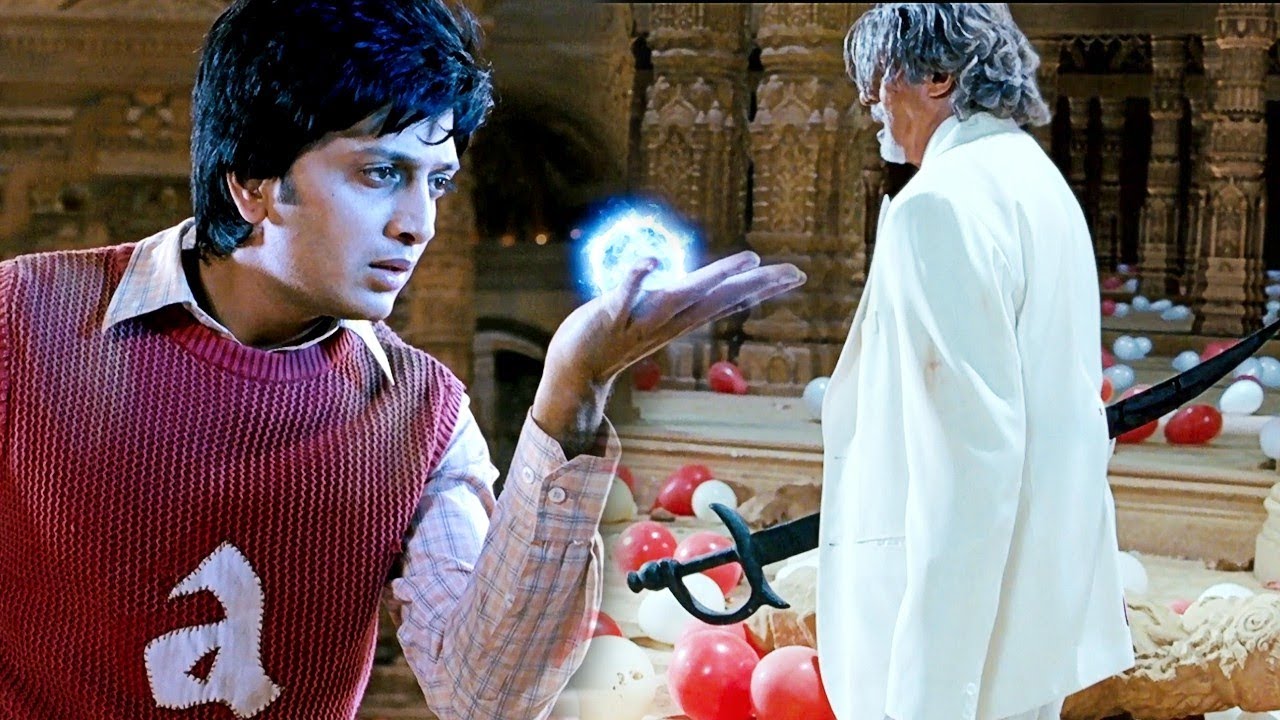 Aladin- Climax Scene |  Ritesh Deshmukh, Amitabh Bachchan, Sahil Khan | Action Movie Scene