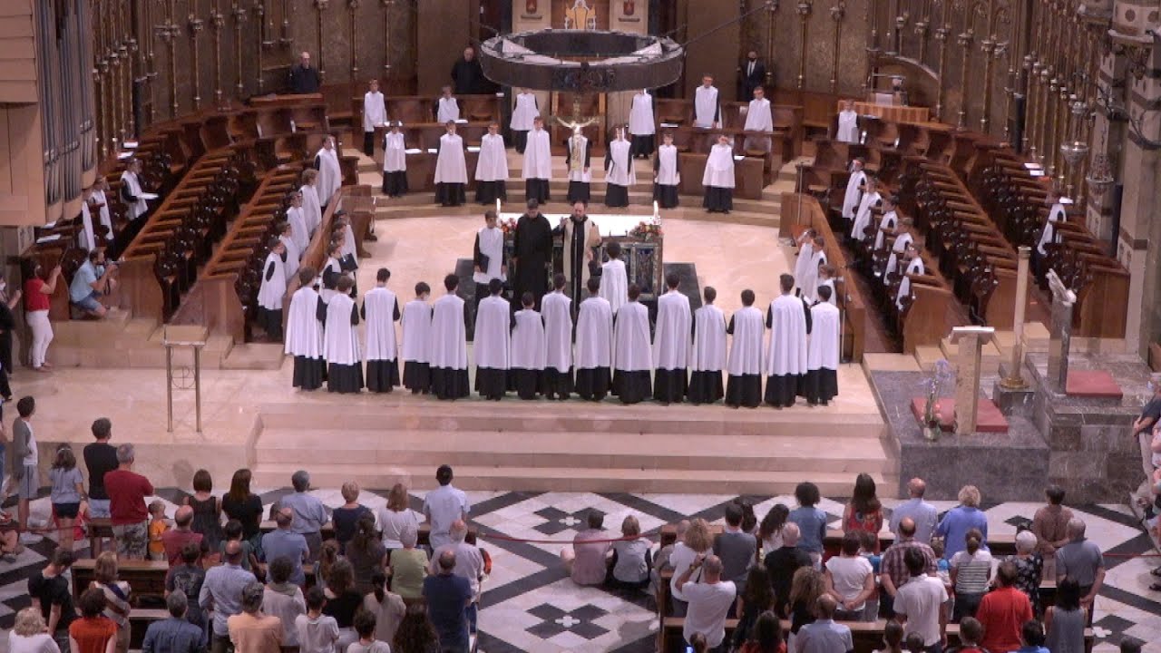 Cloenda del curs 2019-2020 de l'Escolania de Montserrat