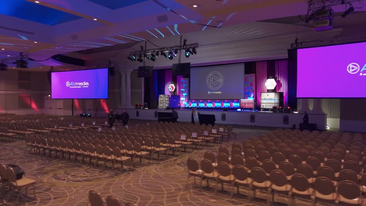 AVmedia Event Drone Reel | Immersive Lighting, Projection & Production