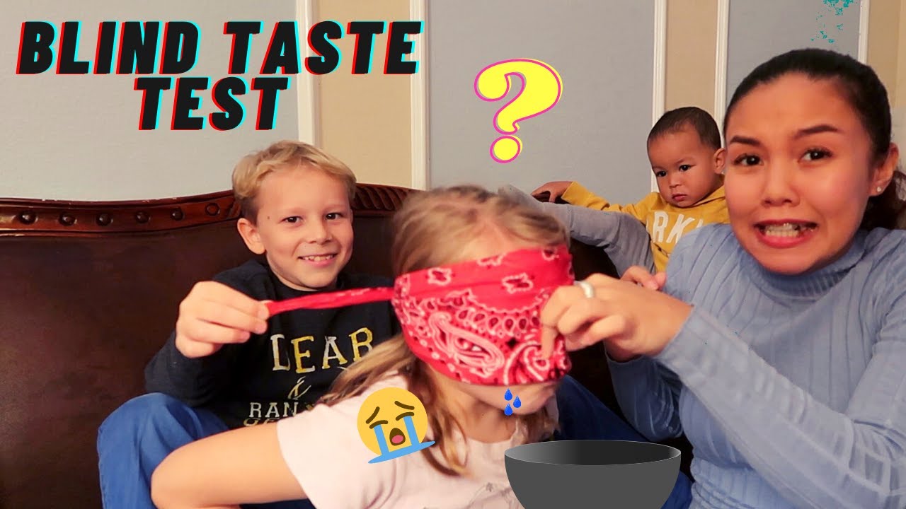 BLINDFOLDED TASTE TEST CHALLENGE *GONE WRONG*