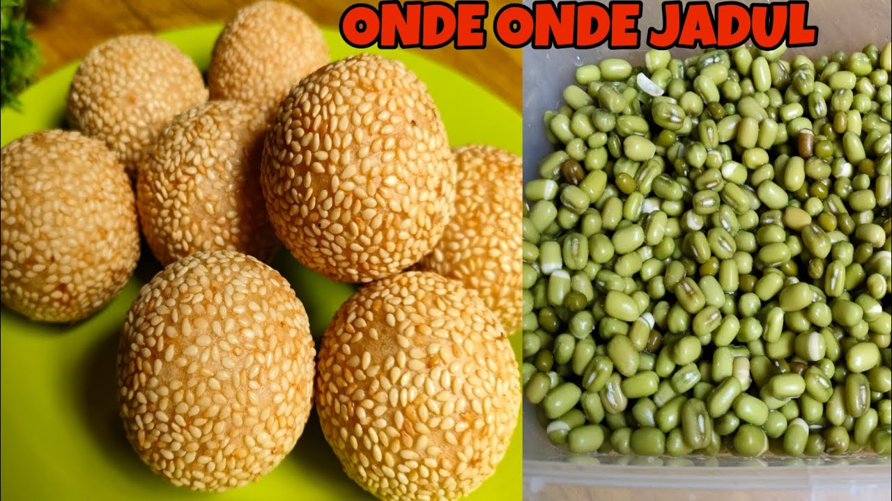 RESEP ONDE ONDE JADUL KACANG HIJAU