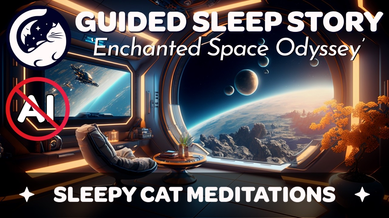 Enchanted Space Odyssey (Part 1) - Guided Sleep Story with Immersive SFX & Music