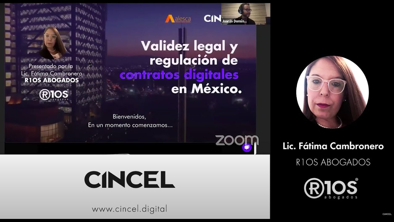 Validez legal y regulación de contratos digitales en México por Fátima Cambronero de Rios Abogados