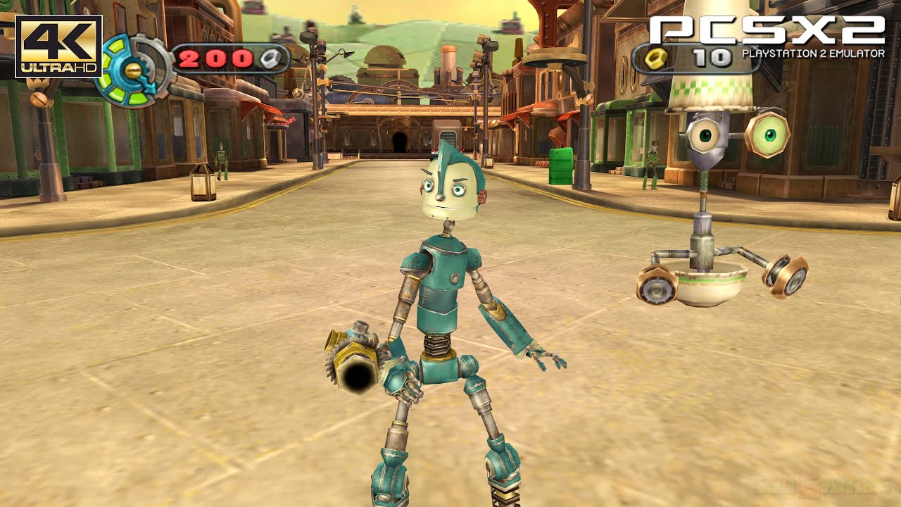 Robots - PS2 Gameplay UHD 4k 2160p / 60 FPS Patched (PCSX2)