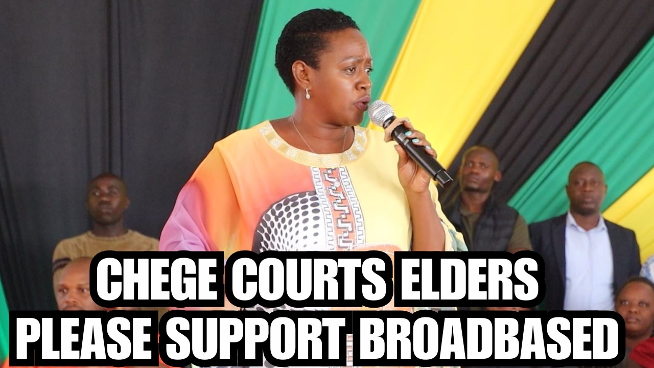Gentle Persuasion: Chege Courts Nairobi Elders to Support Broad-Based Government.
