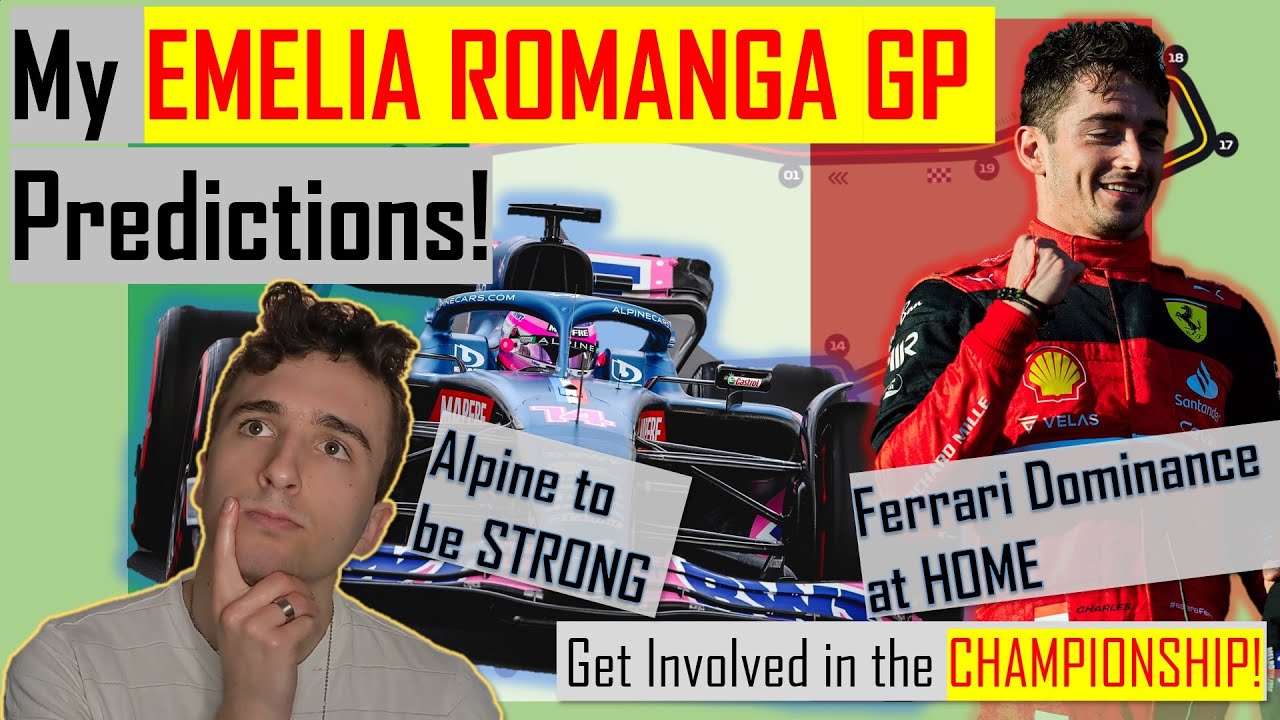 My Emilia Romanga GP Predictions! Ferrari Home 1-2????