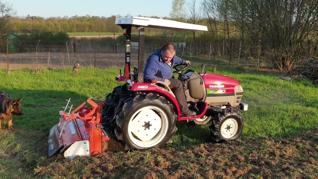 Prezentacja Traktor Japoński Yanmar AF120 4x4