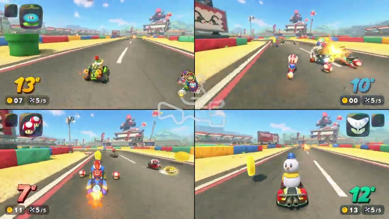 [Family Coop][Switch2] Mario Kart World GP 150CC - 4 PLAYERS (Parents+Children) Coupe Spéciale