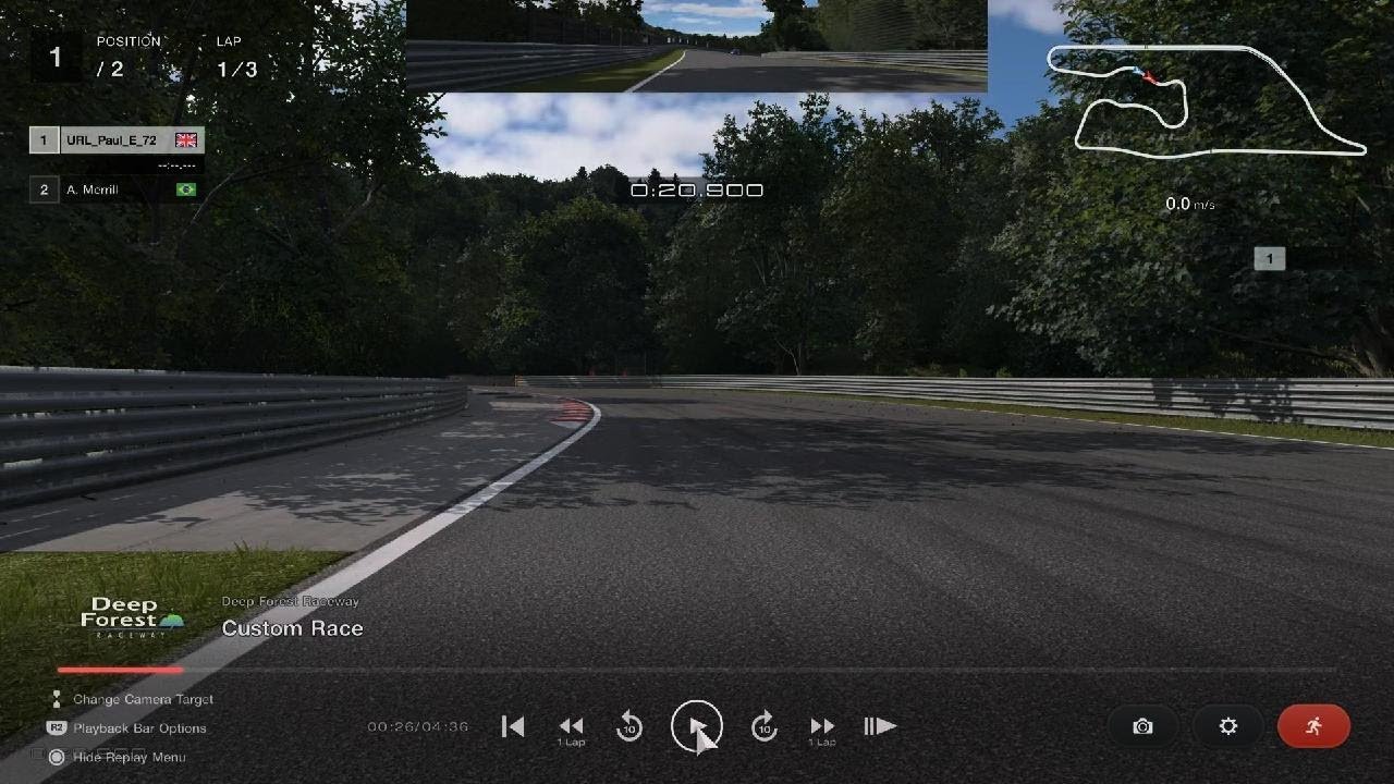 URL Ultimate Racing League Track Guide #3 Deep forest Raceway