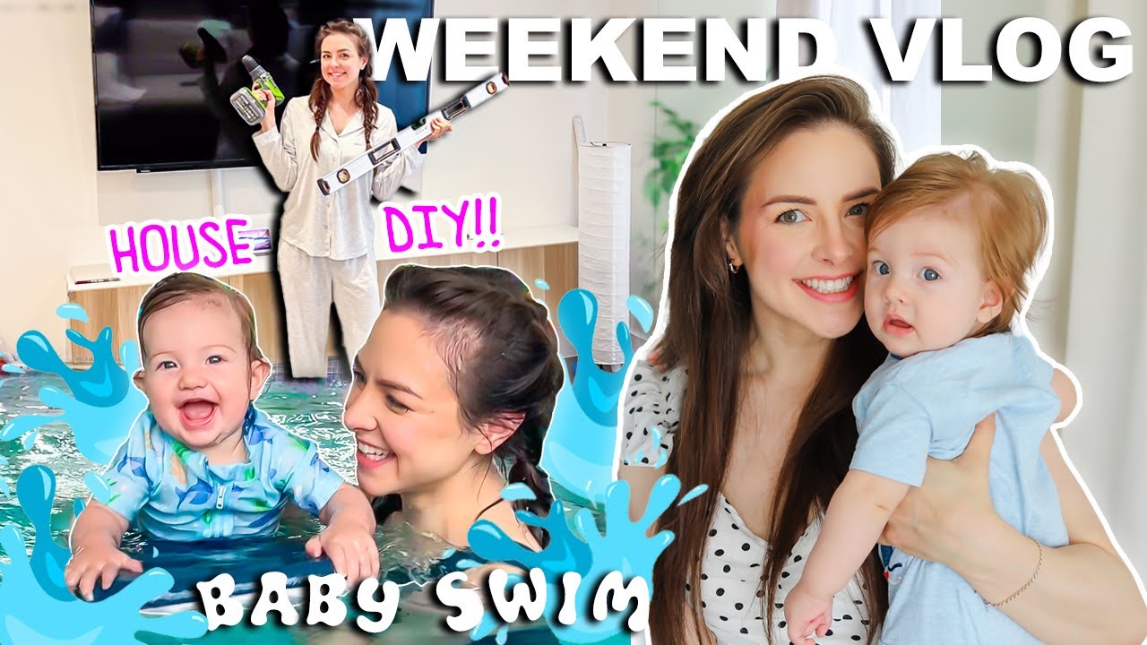 Home Renovation, Baby Swim Lessons and Testing TikTok Viral Chocolates! ad