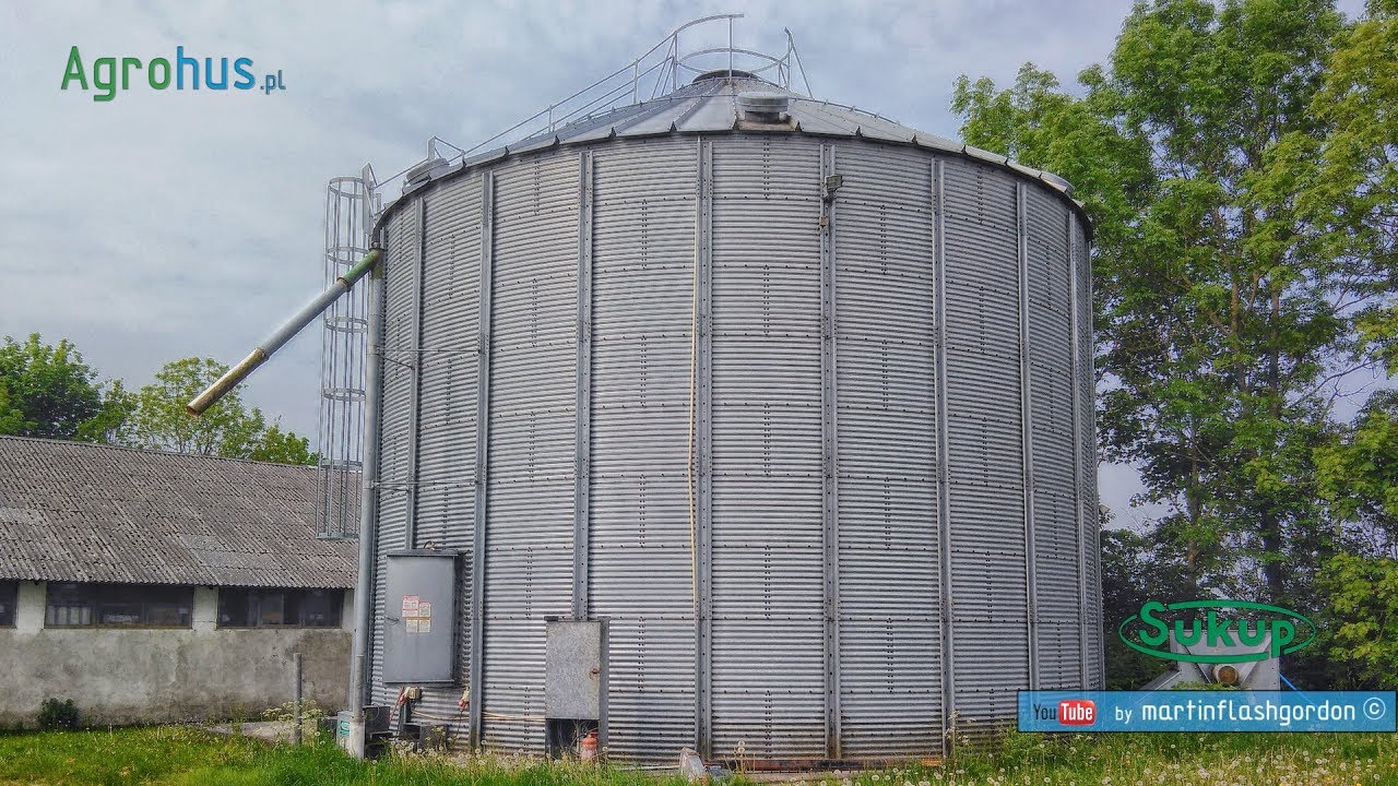 demontaż silosu zbożowego SUKUP 400 ton