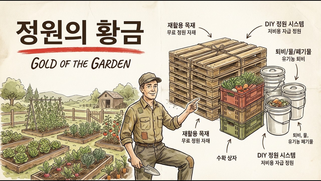 가게가 버리는 것 중 사실은 정원의 보물인 10가지!