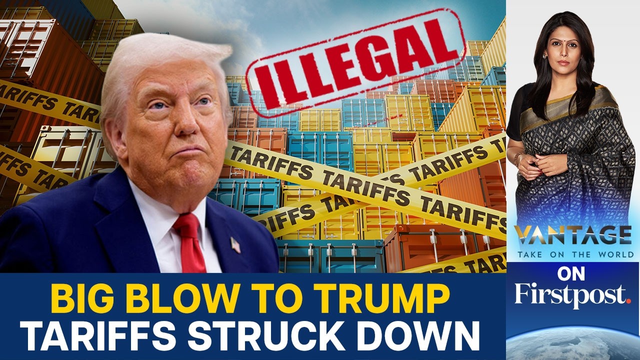 US Supreme Court Strikes Down Trump's Sweeping Tariffs  | Vantage with Palki Sharma