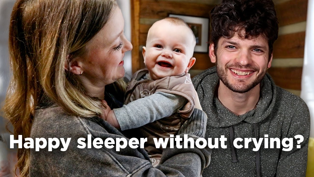 How we sleep trained our baby WITHOUT crying  | Gentle Sleep Training