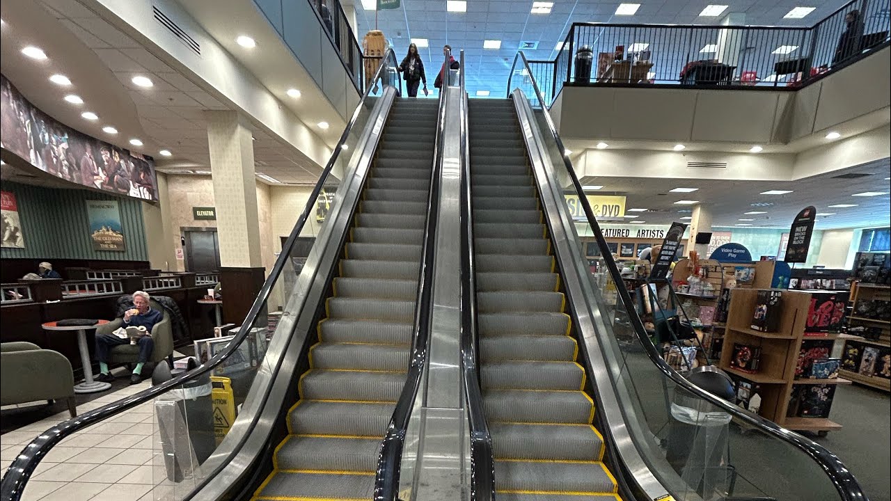 Schindler Escalators At Barnes & Noble Carolina Place Mall In Pineville, NC