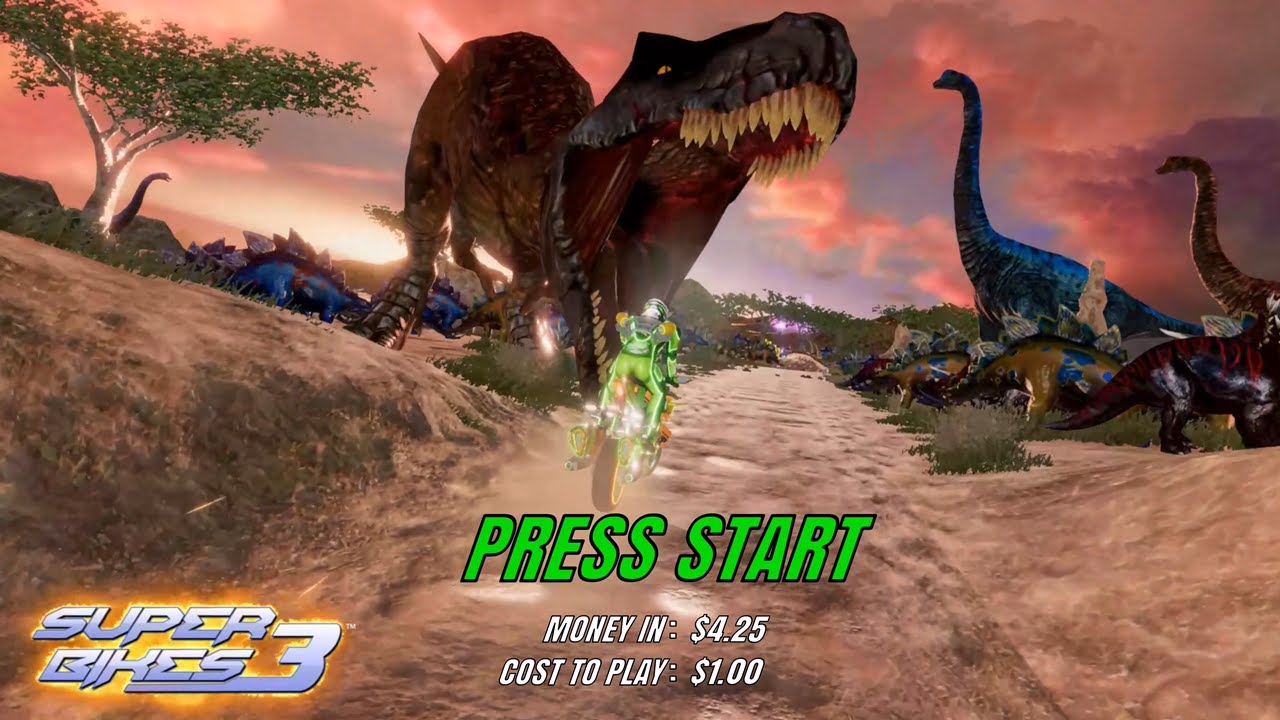 Super Bike 3 2019 by Raw Thrills) - Full Gameplay (Teknoparrot)