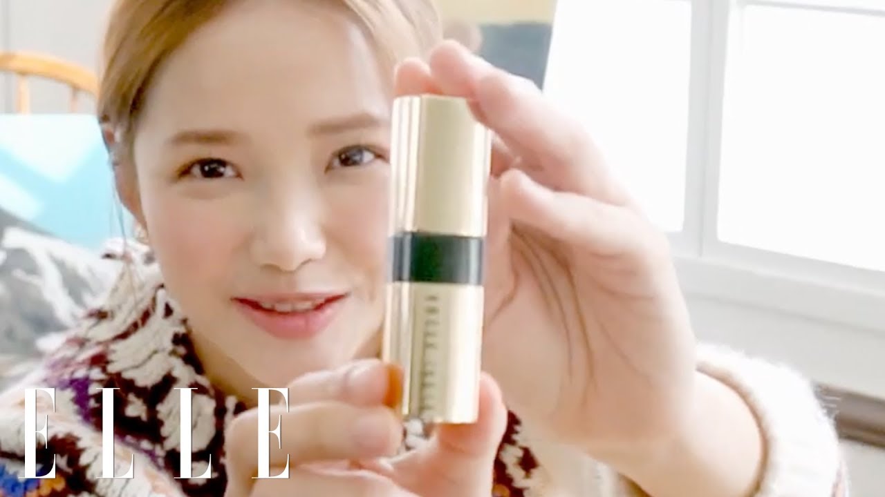하연수가 기스날 때까지 쓴 00 립스틱  #ELLE뷰티살롱 ep1 하연수편 I ELLE KOREA
