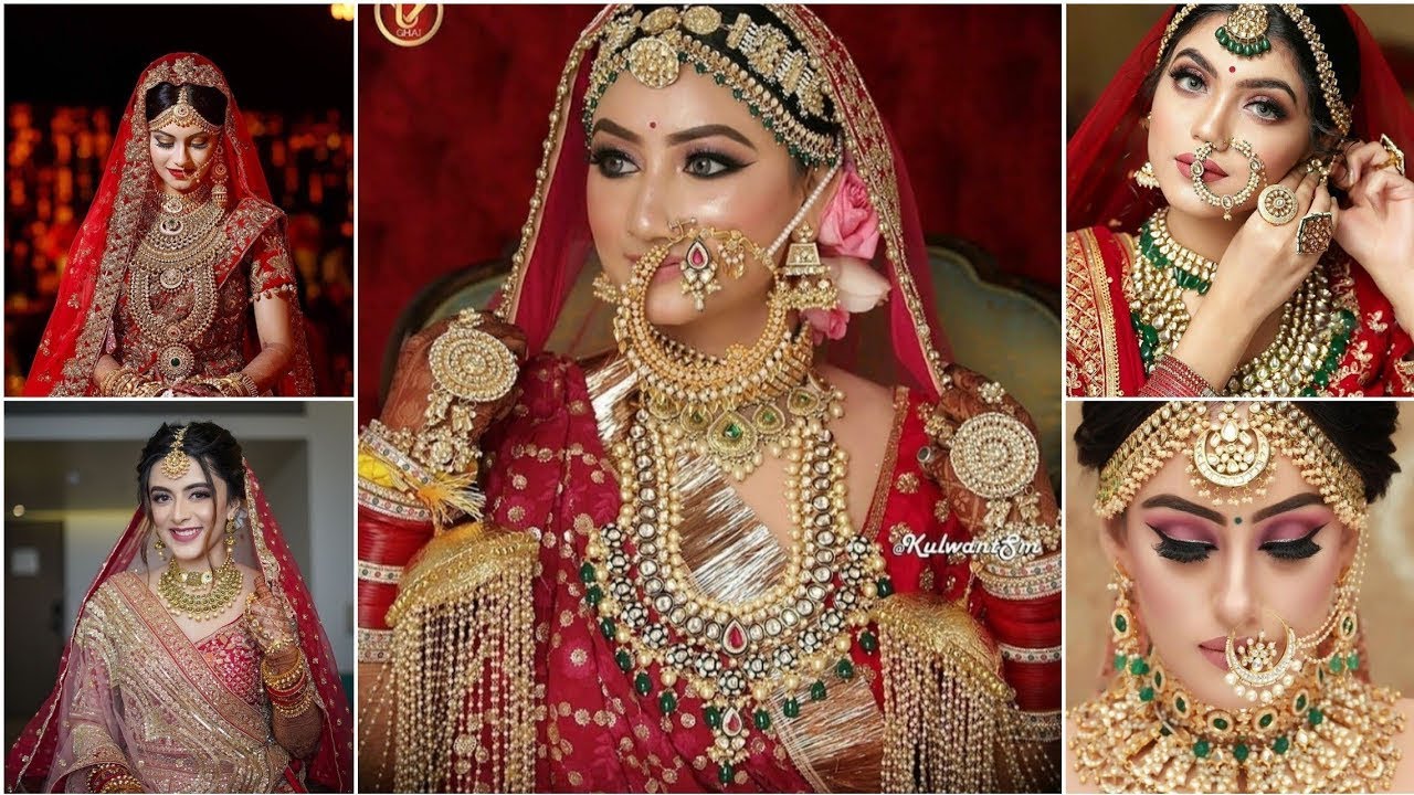 Beautiful Bridal Makeup Look ||Dulhan Makeup Pics|| #bridalmakeup #designsandcollectionblog