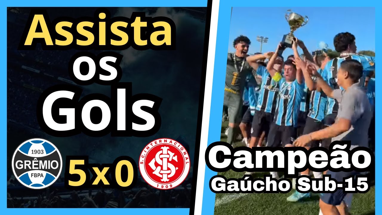 Gols do Grenal Sub-15