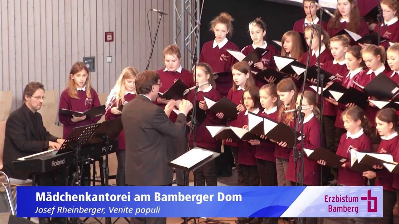 Venite Populi, Jubilate Deo - Mädchenkantorei des Bamberger Doms