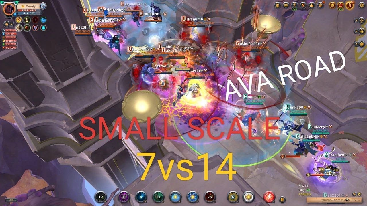 How to win🔥7vs14🔥? The BEST Road Comp | Roads of Avalon | Small Scale PvP | Albion Online