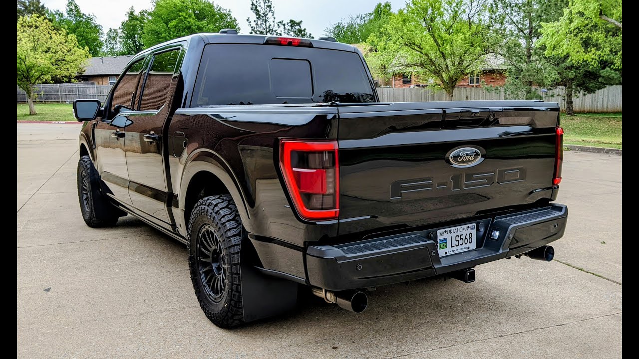 Loud as hell exhaust (Corsa catback + 2M Y pipe)  22 F150 V8