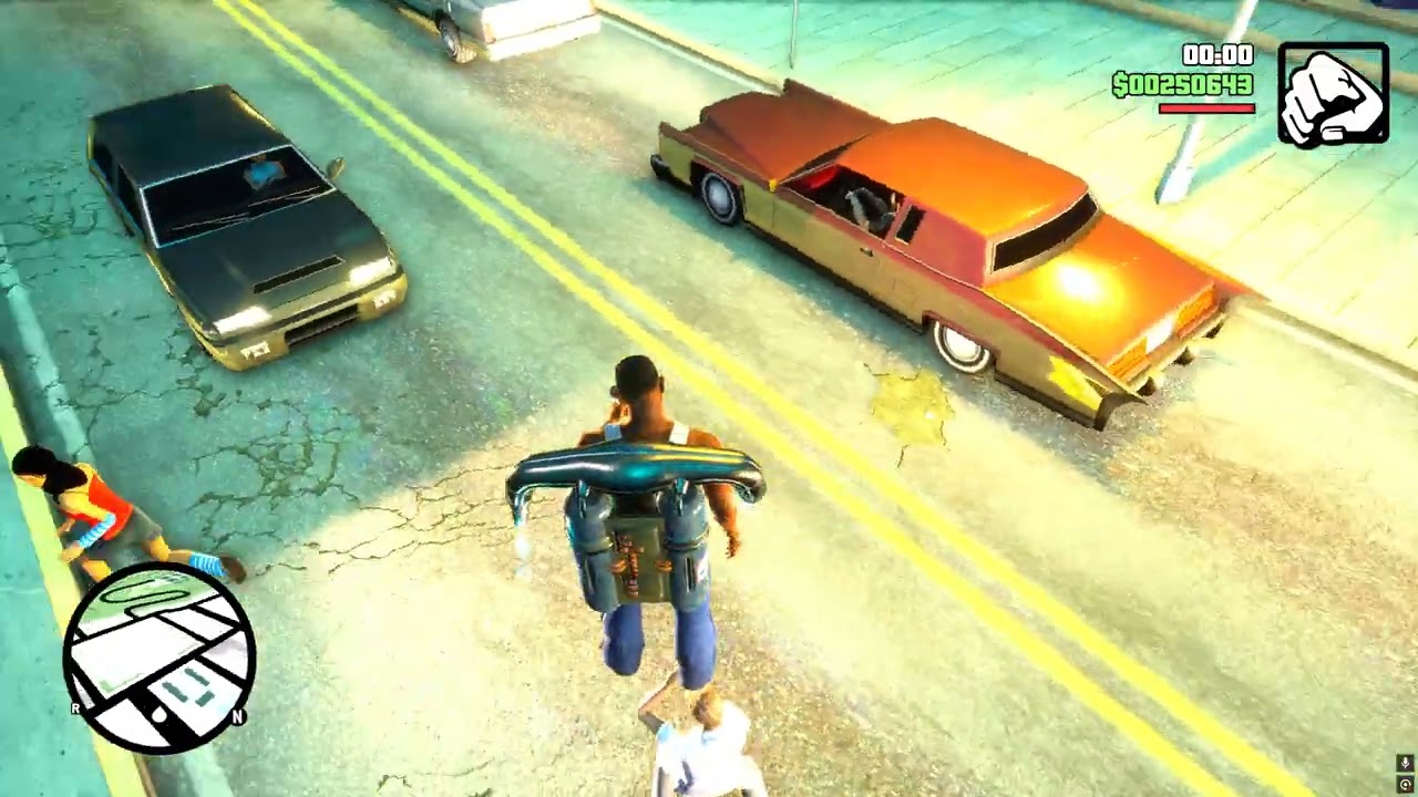 Grand Theft Auto San Andreas Nostalji Rocketmanla Milleti Birbirine Düşürüyoruz
