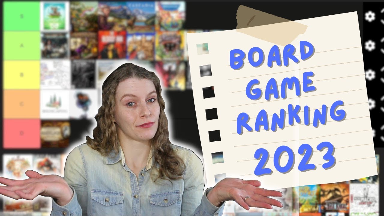Ranking EVERY board game I played in 2023!
