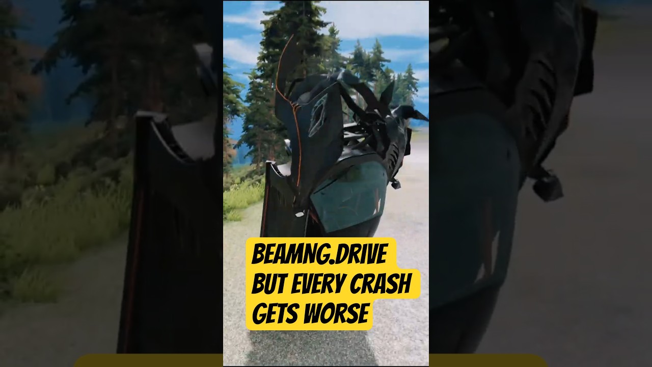 **BeamNG.drive | Crazy Bus & Car 