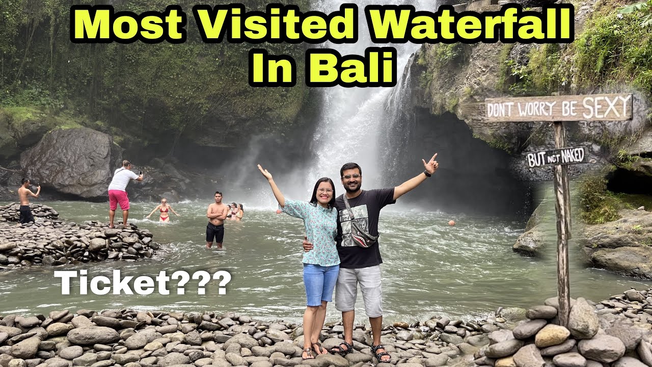 BALI's MOST VISITED WATERFALL - Tegenungan Waterfall in Ubud