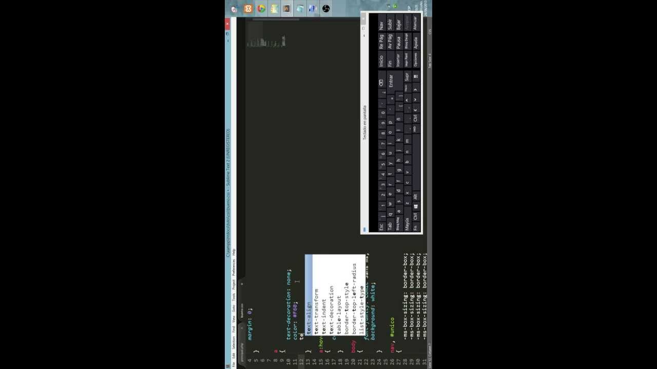 mibisistem tutorial 2 - creacion de archivo principal y un poco de css, archivos