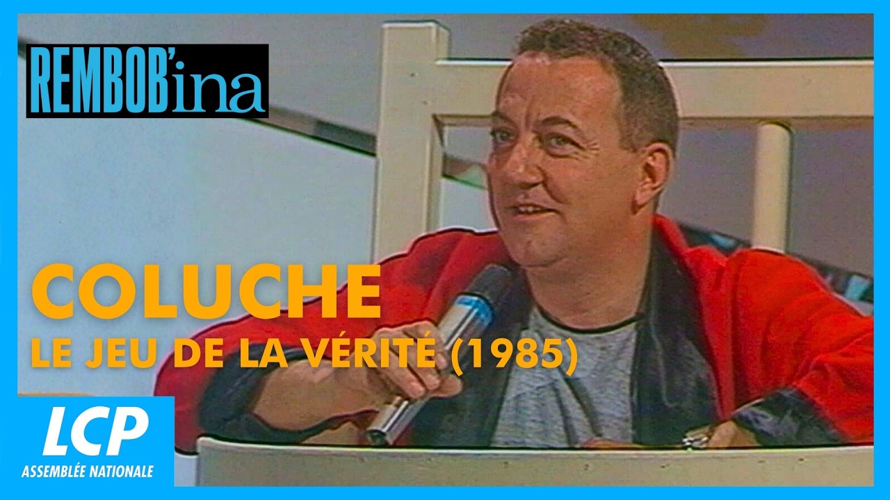 Coluche : Le jeu de la v&eacute;rit&eacute; (1985) | Rembob'INA