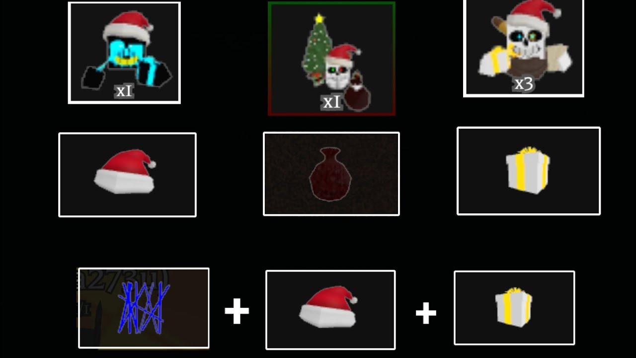 Idk.rng / chirtmas items