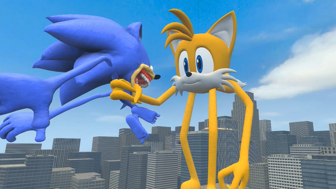 NEW SONIC TAIL SMILEY'S VS ALL SHIN SONIC TAPES LOVE STORY! AND HYDRA TAPES In Garry's Mod!