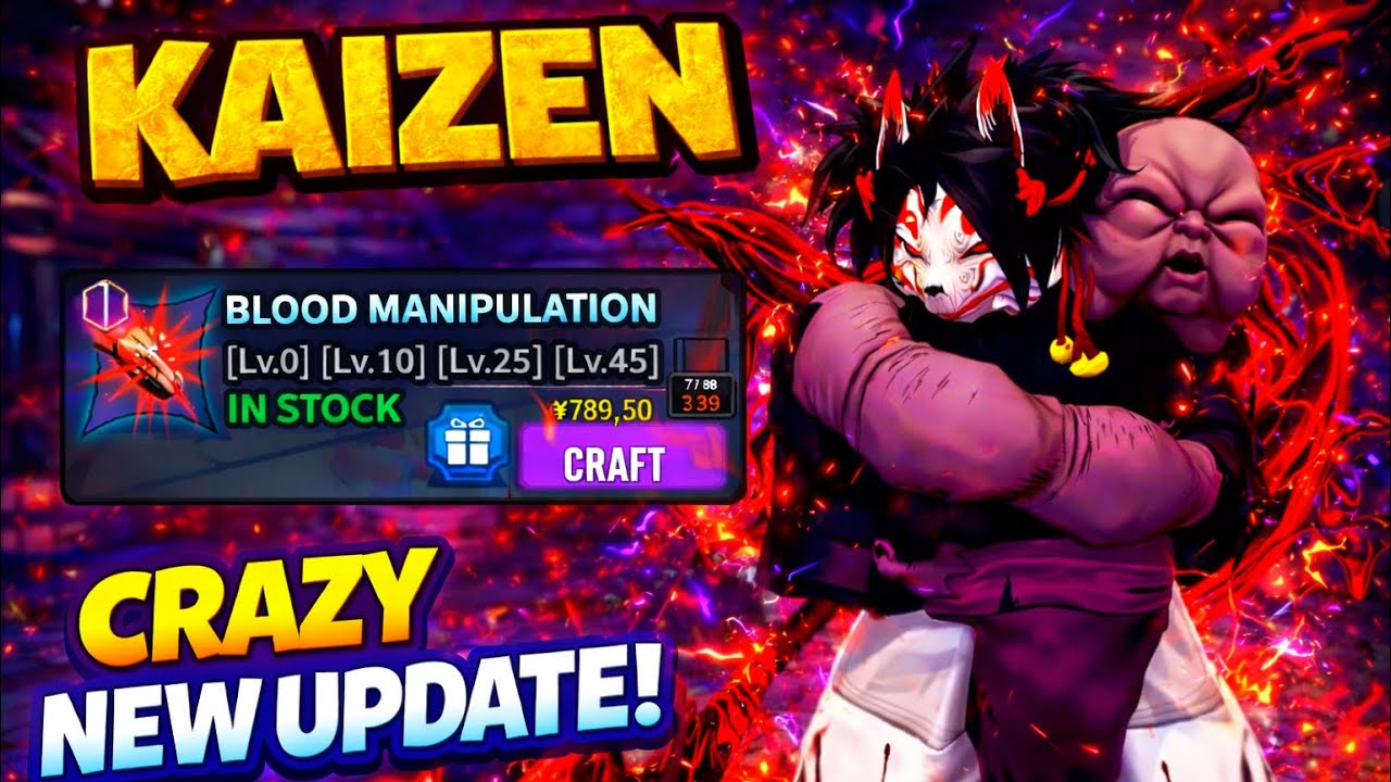The New Choso BLOOD MANIPULATION Update is INSANE in KAIZEN ROBLOX…